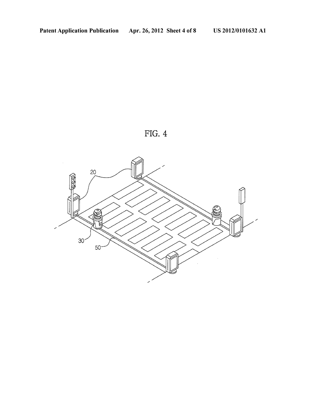 CROSSWALK WALKING ASSISTANCE SYSTEM AND METHOD OF CONTROLLING THE SAME - diagram, schematic, and image 05