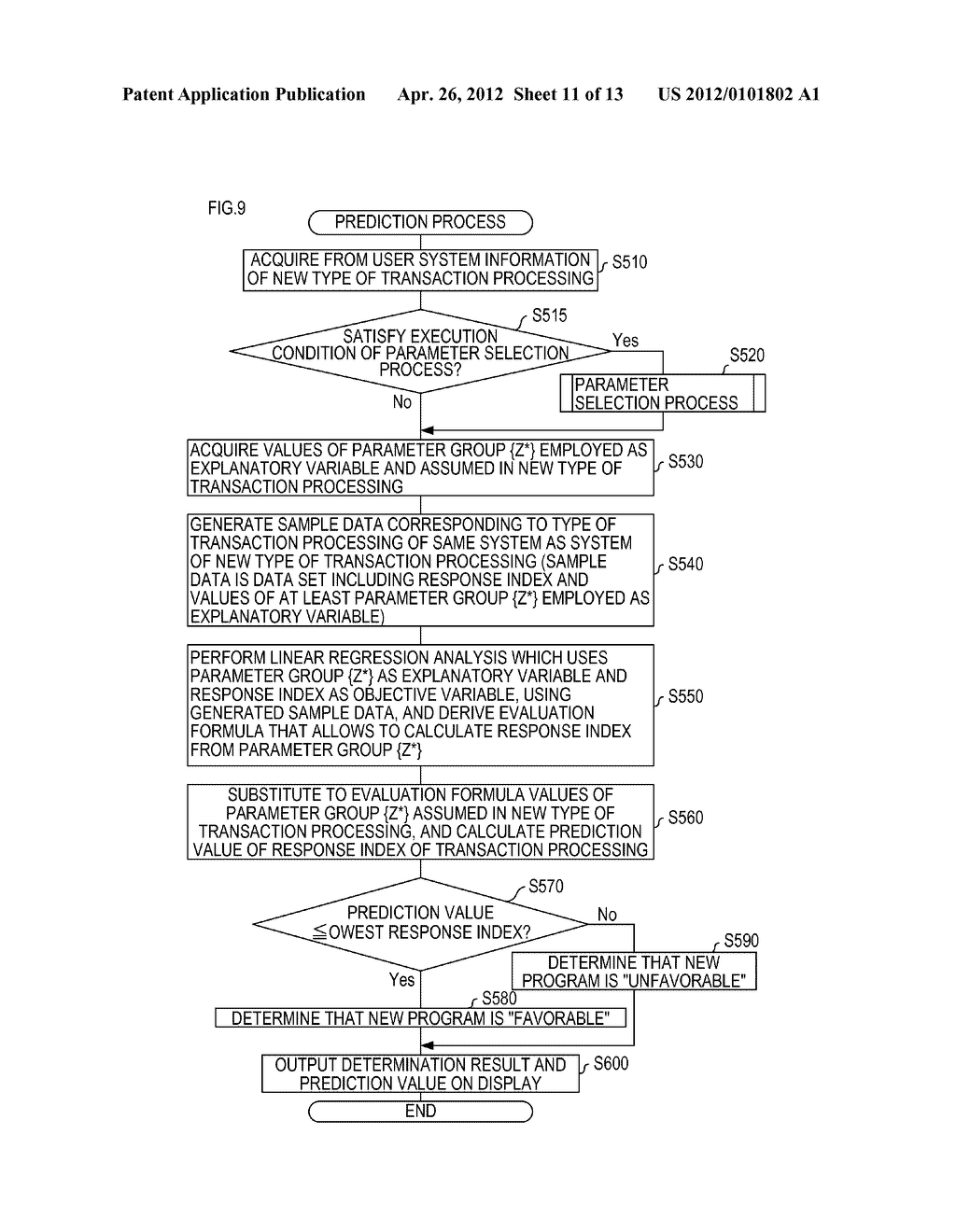 PREDICTION APPARATUS, PREDICTION METHOD, AND RECORDING MEDIUM - diagram, schematic, and image 12