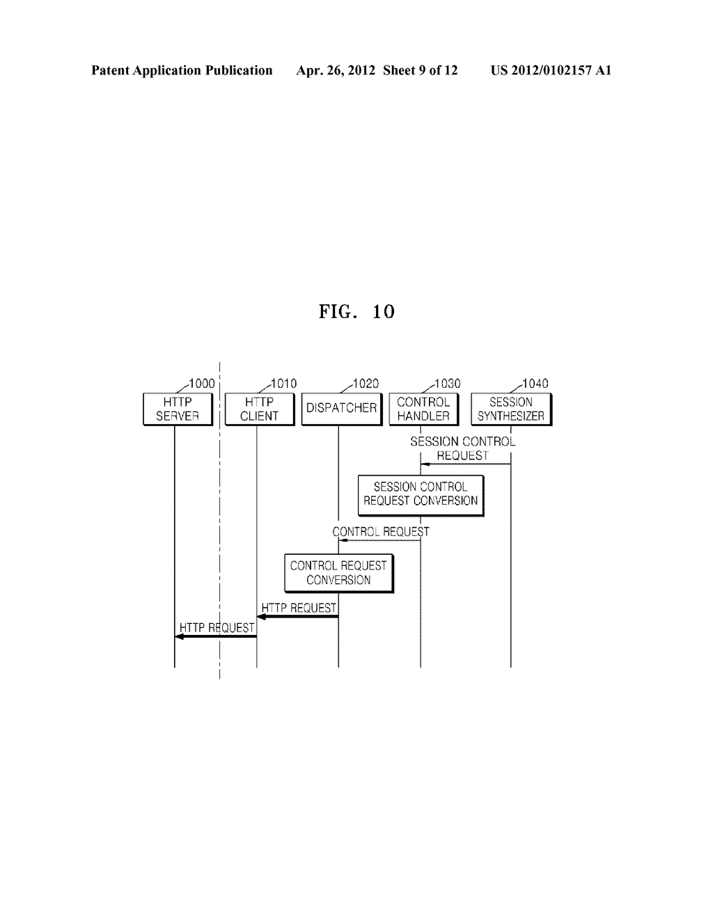 COMMUNICATION METHOD AND APPARATUS USING HYPERTEXT TRANSFER PROTOCOL - diagram, schematic, and image 10