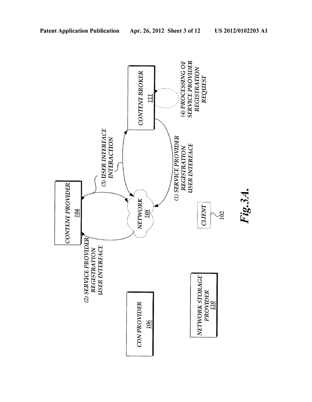 SERVICE PROVIDER REGISTRATION BY A CONTENT BROKER - diagram, schematic, and image 04