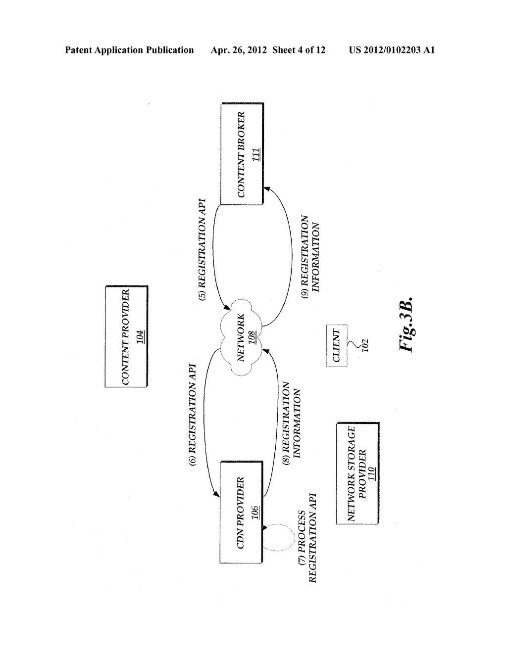 SERVICE PROVIDER REGISTRATION BY A CONTENT BROKER - diagram, schematic, and image 05