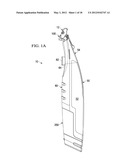 APPLICATOR WITH A BAFFLE FOR A HAIR REMOVAL DEVICE diagram and image