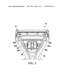 APPLICATOR WITH A BAFFLE FOR A HAIR REMOVAL DEVICE diagram and image