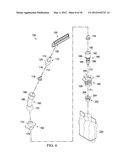 APPLICATOR WITH A BAFFLE FOR A HAIR REMOVAL DEVICE diagram and image