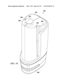 APPLICATOR WITH A BAFFLE FOR A HAIR REMOVAL DEVICE diagram and image