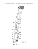 APPLICATOR WITH A BAFFLE FOR A HAIR REMOVAL DEVICE diagram and image