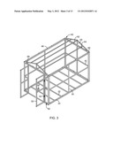 SELF-REGISTERING, MODULAR OUTBUILDING APPARATUS AND METHOD diagram and image