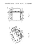 METHOD OF MIXING EXHAUST GAS EXITING AN EXHAUST STACK OUTLET WITH COOLING     AIR EXITING A COOLING PACKAGE OUTLET AND MACHINE USING SAME diagram and image