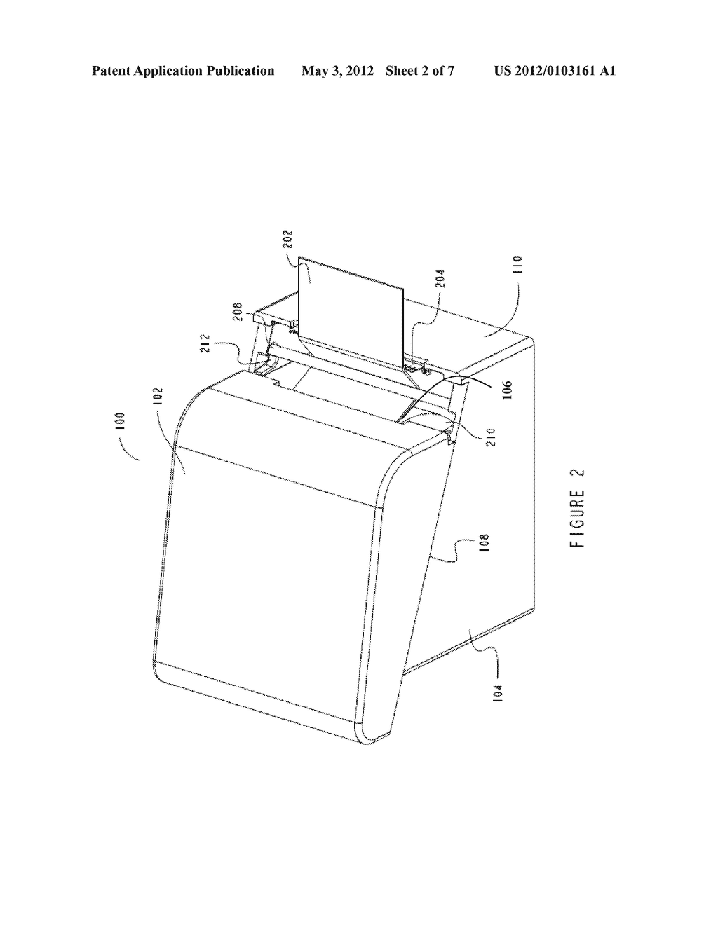 Dental Mixing Pad Dispenser - diagram, schematic, and image 03