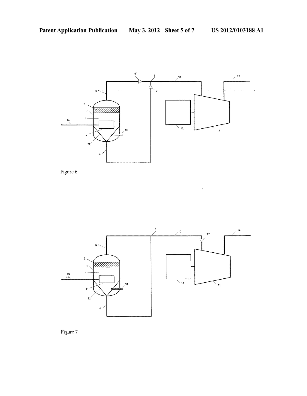 METHOD AND A DEVICE FOR LIQUID TREATMENT WHEN COMPRESSING A WELL FLOW - diagram, schematic, and image 06