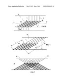 REINFORCEMENT COMPRISING TWO REINFORCING MATERIALS AND TIRE COMPRISING     SUCH A REINFORCEMENT diagram and image