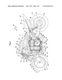 DRIVE ASSEMBLY FOR AN ELECTRIC MOTORCYCLE, AND ELECTRIC MOTORCYCLE     INCORPORATING SAME diagram and image