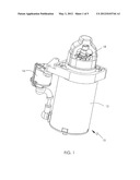 STARTER MOTOR AND ONE WAY CLUTCH diagram and image