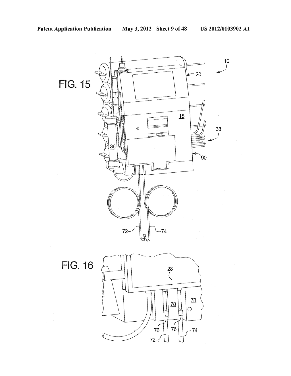 PERSONAL HEMODIALYSIS SYSTEM INCLUDING PRIMING SEQUENCE AND METHODS OF     SAME - diagram, schematic, and image 10