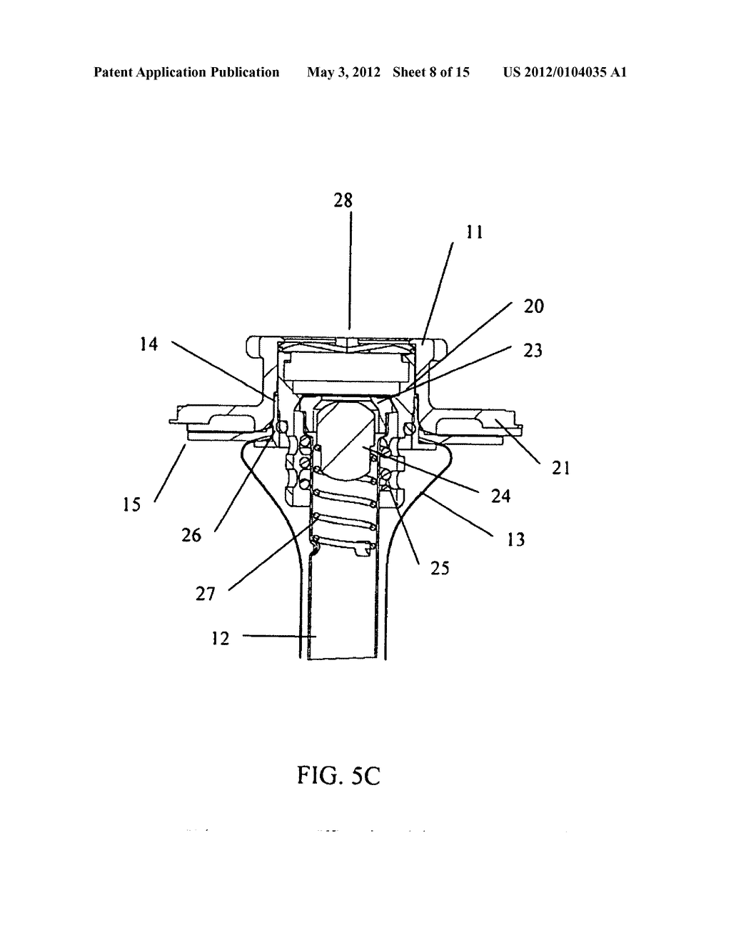 Reusable beer keg - diagram, schematic, and image 09