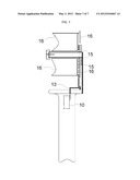 Trigger operated brake for handheld tape dispenser diagram and image