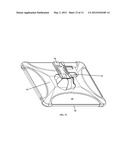 PORTABLE COMPUTER HOLDER diagram and image