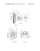 FASTENING SYSTEM FOR FASTENING A PLATE WITHIN AN ENCLOSURE diagram and image