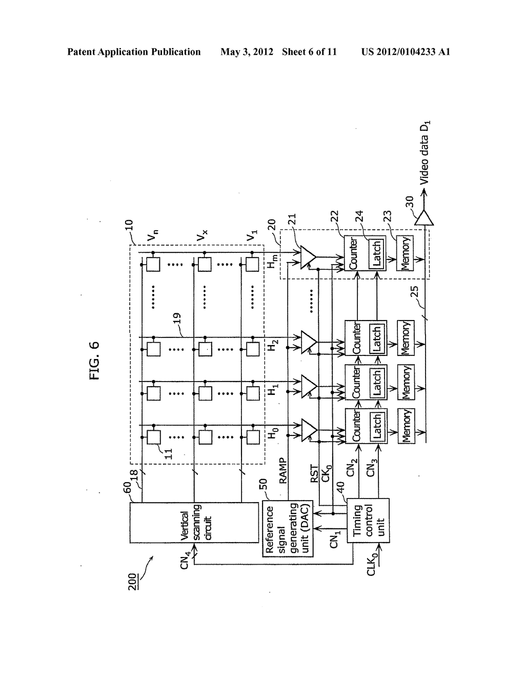 SOLID-STATE IMAGING DEVICE AND METHOD OF DRIVING THE SAME - diagram, schematic, and image 07