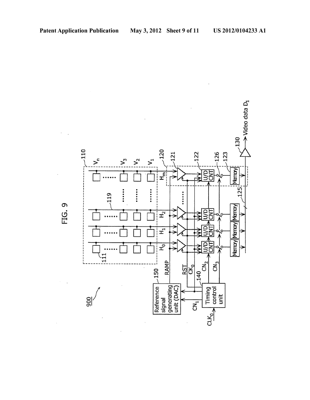 SOLID-STATE IMAGING DEVICE AND METHOD OF DRIVING THE SAME - diagram, schematic, and image 10