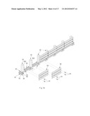 METHOD FOR ABSORBING A VEHICLE IMPACT USING KINETIC FRICTION FORCE AND     ROLLING FORCE PRODUCED BY THE DRAGGING OF A SURFACE OF ROLLED TUBE, AND     VEHICLE IMPACT ABSORBING APPARATUS USING SAME diagram and image