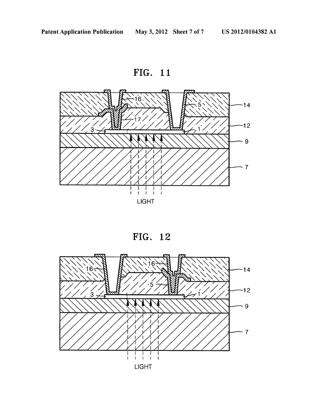 Photo diode, method of manufacturing the photo-diode, and photo sensor     including the photo diode - diagram, schematic, and image 08