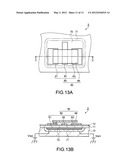 MEMS DEVICE HAVING A MOVABLE ELECTRODE diagram and image