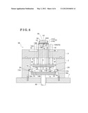 MOLDING METHOD AND MOLDING DEVICE FOR FORMING IMPELLER diagram and image