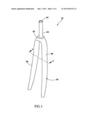 BICYCLE FRONT FORK diagram and image