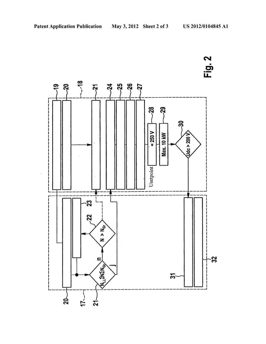 METHOD FOR OPERATING AN ELECTRICAL NETWORK, IN PARTICULAR OF A MOTOR     VEHICLE - diagram, schematic, and image 03