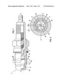 SPARK PLUG, PARTICULARLY FOR A STATIONARY INTERNAL COMBUSTION ENGINE diagram and image