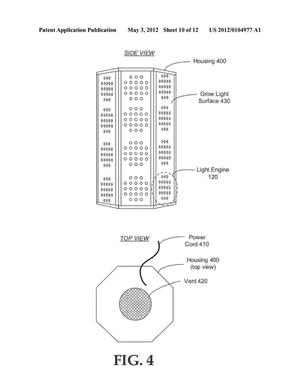 HIGH PERFORMANCE LED GROW LIGHT - diagram, schematic, and image 11