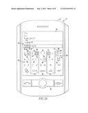 HANDHELD ELECTRONIC DEVICE PROVIDING CONFIRMATION OF INPUT, AND ASSOCIATED     METHOD diagram and image