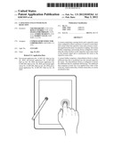 CAPACITIVE STYLUS WITH PALM REJECTION diagram and image