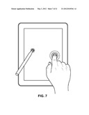 CAPACITIVE STYLUS WITH PALM REJECTION diagram and image