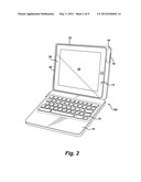 Tablet Computer Case and Associated Methods diagram and image