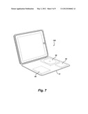 Tablet Computer Case and Associated Methods diagram and image