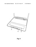 Tablet Computer Case and Associated Methods diagram and image