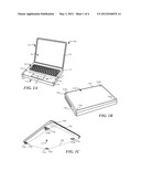 SCREW LOCK ASSEMBLY FOR A PORTABLE COMPUTING DEVICE diagram and image