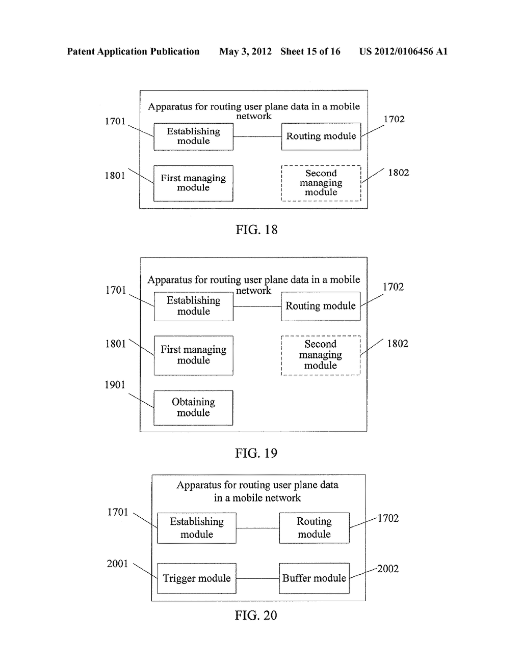 METHOD, APPARATUS, AND SYSTEM FOR ROUTING USER PLANE DATA IN MOBILE     NETWORK - diagram, schematic, and image 16