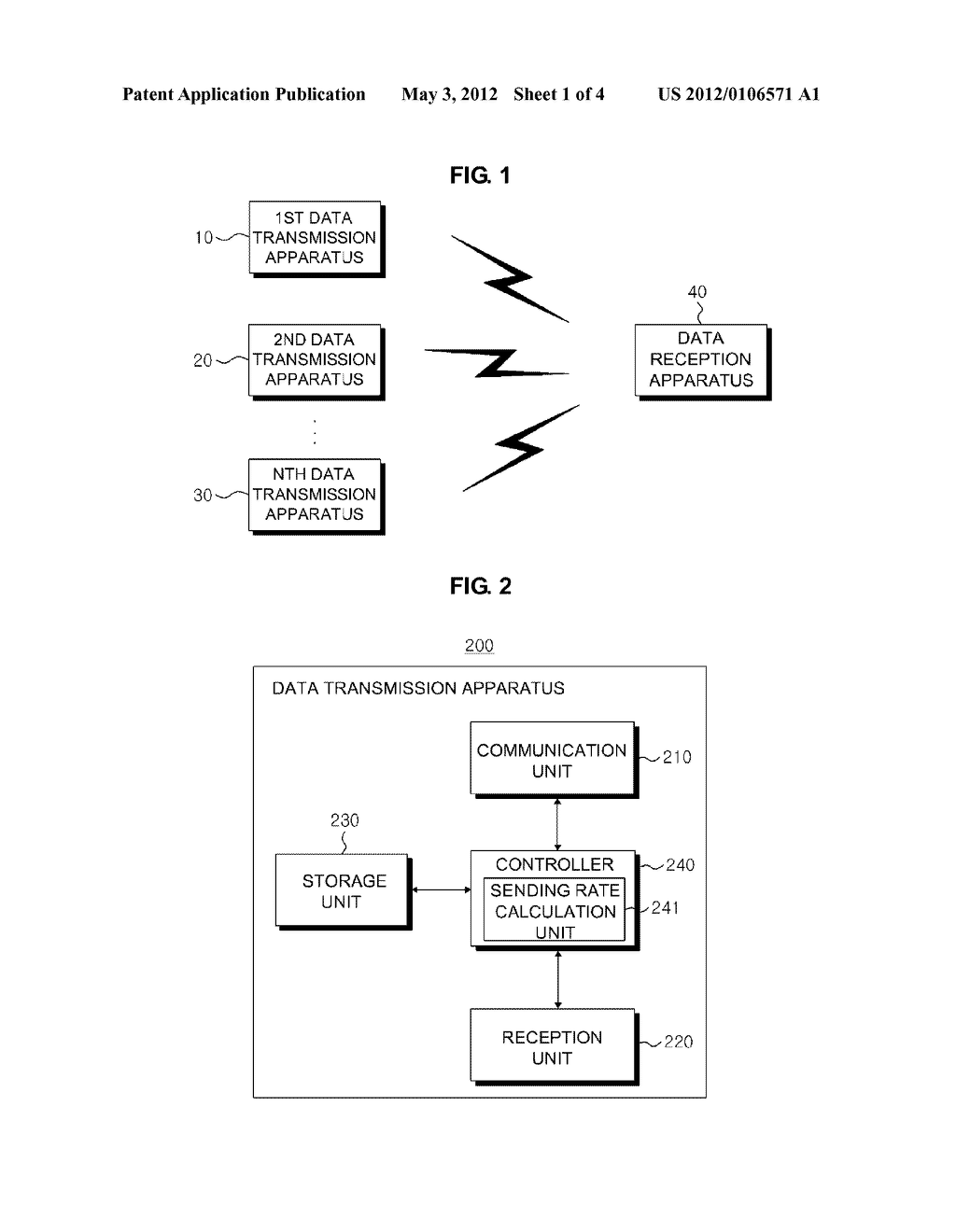 METHOD AND APPARATUS FOR TRANSMITTING DATA - diagram, schematic, and image 02
