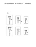  METHOD AND A SYSTEM FOR ASSESSING THE RELATIVE POSE OF AN IMPLANT AND A     BONE OF A CREATURE diagram and image