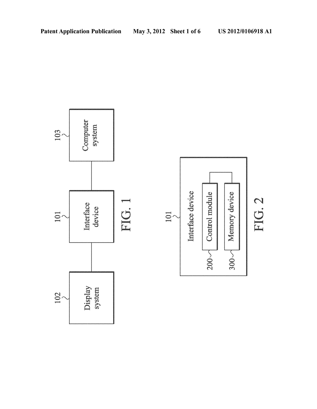 INTERFACE DEVICE AND DATA PROCESSING METHOD - diagram, schematic, and image 02