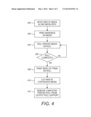 JOB INDEX PRINTED ON A CONTINUOUS FEED ROLL diagram and image