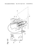 IMPLEMENT ATTACHING TO A FORWARD MOTION-PRODUCING MACHINE FOR ELEVATING AN     EDGE ENCOUNTERING AN IMMOVABLE OBJECT diagram and image