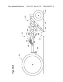 IMPLEMENT ATTACHING TO A FORWARD MOTION-PRODUCING MACHINE FOR ELEVATING AN     EDGE ENCOUNTERING AN IMMOVABLE OBJECT diagram and image