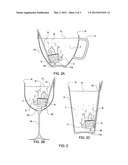 NON-FLOATING BEVERAGE INFUSER AND RIGID CLAMP diagram and image