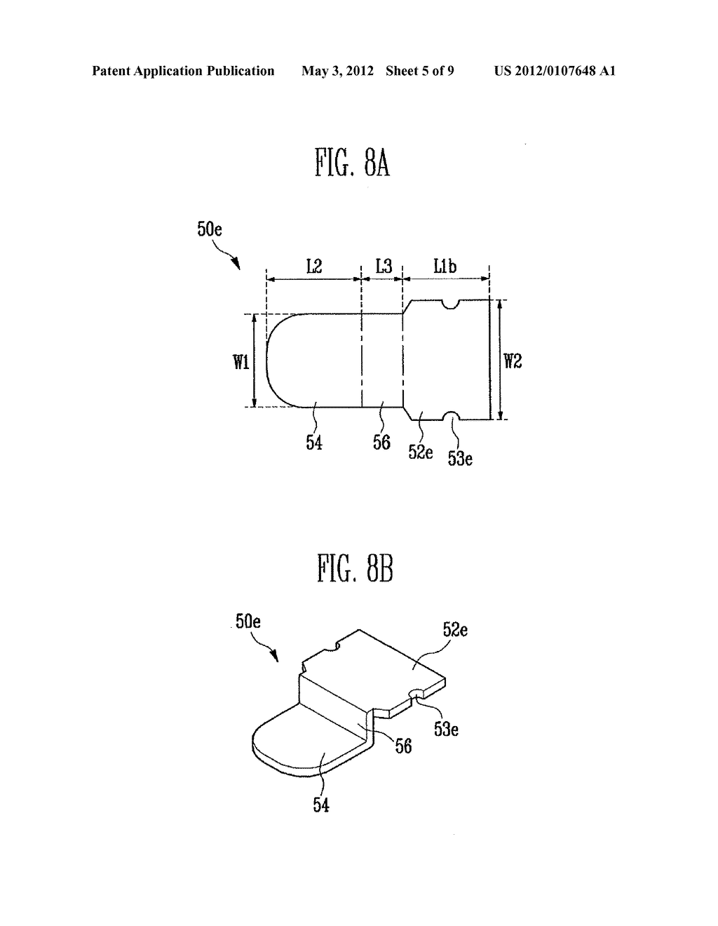 LEAD PLATE WITH A MOUNTING PORTION BEING HEAVIER THAN ITS JOINT PORTION - diagram, schematic, and image 06