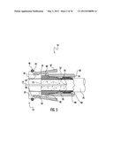 PUSH-ON CABLE CONNECTOR WITH A COUPLER AND RETENTION AND RELEASE MECHANISM diagram and image