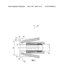 PUSH-ON CABLE CONNECTOR WITH A COUPLER AND RETENTION AND RELEASE MECHANISM diagram and image